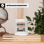 Gabelstaplerfahrer Tasse Spruch Rückwärts Mehr Kilometer, Ge – Weiß [farbe:weiß]