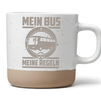 Tasse Busfahrer Geschenk, Mein Bus Meine Regeln Becher, Busfahrer Tass – Bild 1