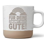 Tasse Für Deine Zukunft Alles Gute, Regenbogen Becher Abschied, Gesche – Bild 1