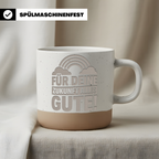 Tasse Für Deine Zukunft Alles Gute, Regenbogen Becher Abschied, Gesche – Bild 3