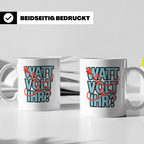 Elektriker Spruch Tasse Watt Volt Ihr?, Kaffeetasse für Elek – Weiß [farbe:weiß]