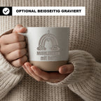 Tasse Musiklehrerin mit Herz, Geschenk Musiklehrerin Becher Keramik, D – Bild 2