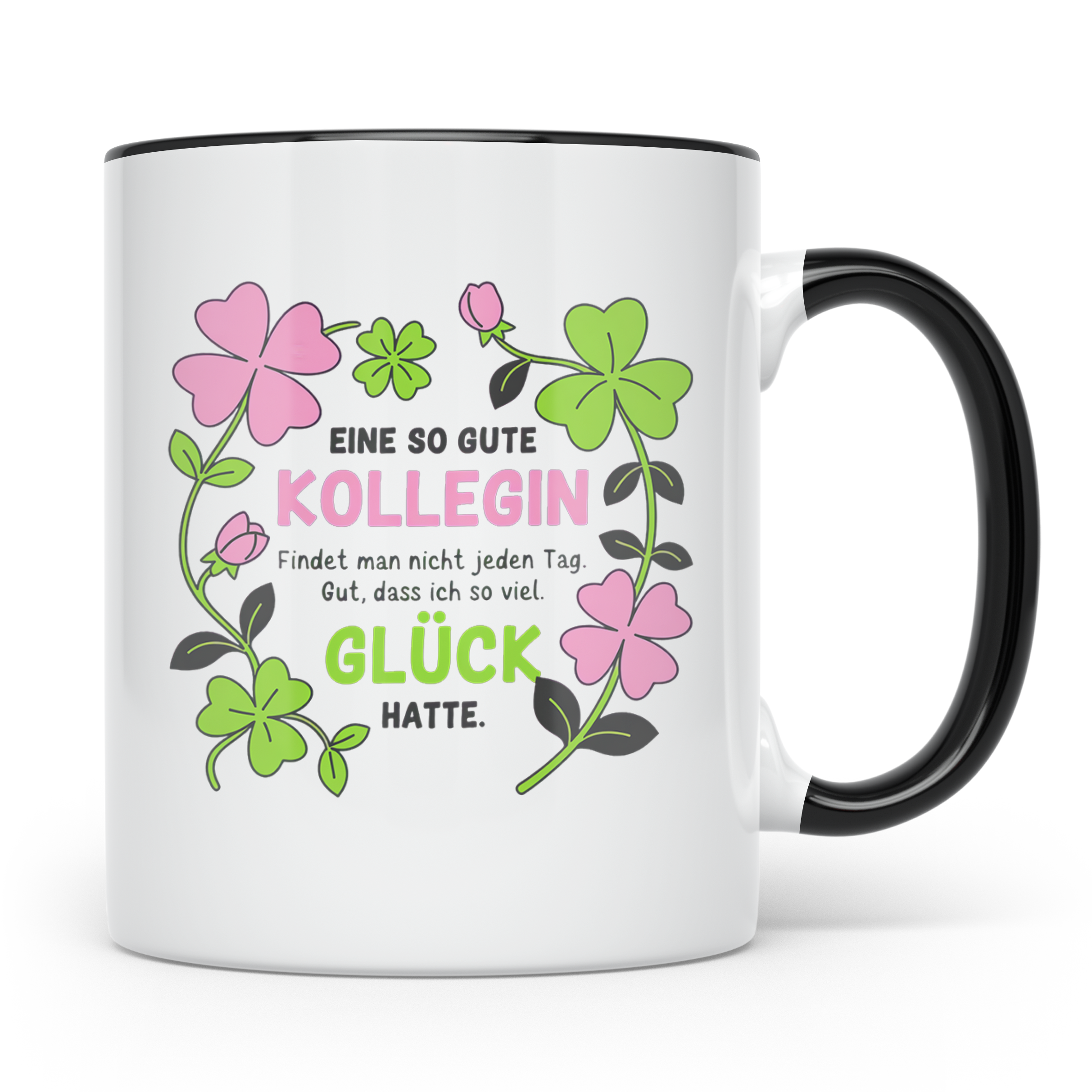 Abschiedsgeschenk Kollegin Tasse Jobwechsel Dankeschön Arbei – Schwarz [farbe:schwarz]
