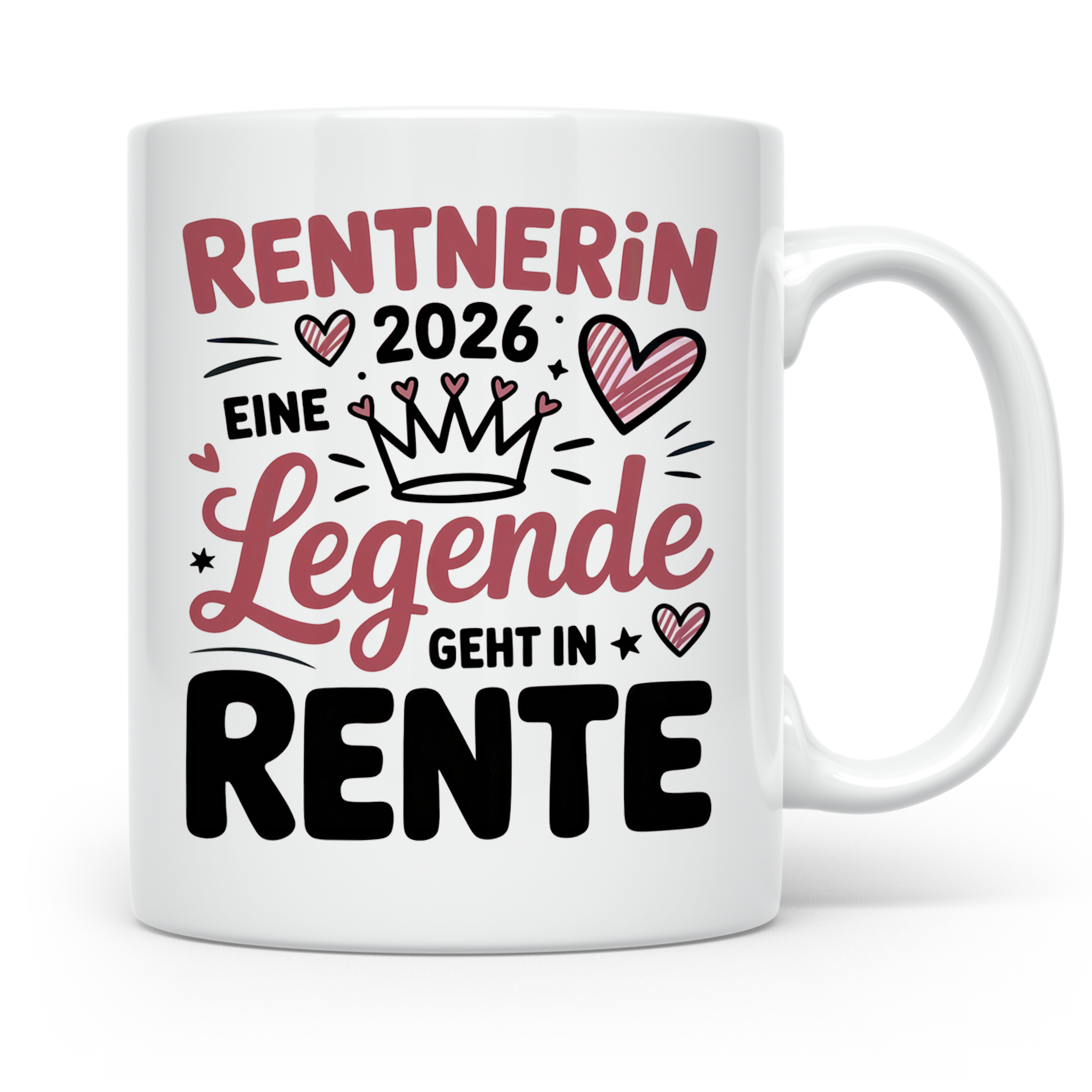 Rentnerin 2026 Legende | Abschiedsgeschenk Kollegin Ruhestand