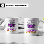 Boss Lady Tasse Chefin Geschenk für starke Frau lustiger Spr – Weiß [farbe:weiß]