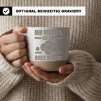 Tasse Boule Mir reichts ich geh Boule spielen, Petanque Becher Keramik – Bild 2