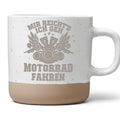 Tasse Motorrad Mir reichts ich geh Motorrad fahren, Biker Becher Keram – Bild 1