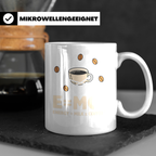 Kaffee Tasse E=MC² Energy Milk Coffee² Lustiger Spruch für P – Weiß [farbe:weiß]
