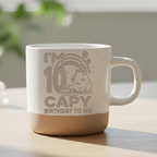 Tasse 10. Geburtstag Capybara, I'm 10 Capy Birthday To Me Becher, Gesc – Bild 6