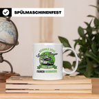 Opa Wohnmobil Tasse Camping Spruch Coole Opas fahren Wohnmob – Weiß [farbe:weiß]
