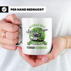 Opa Wohnmobil Tasse Camping Spruch Coole Opas fahren Wohnmob – Weiß [farbe:weiß]