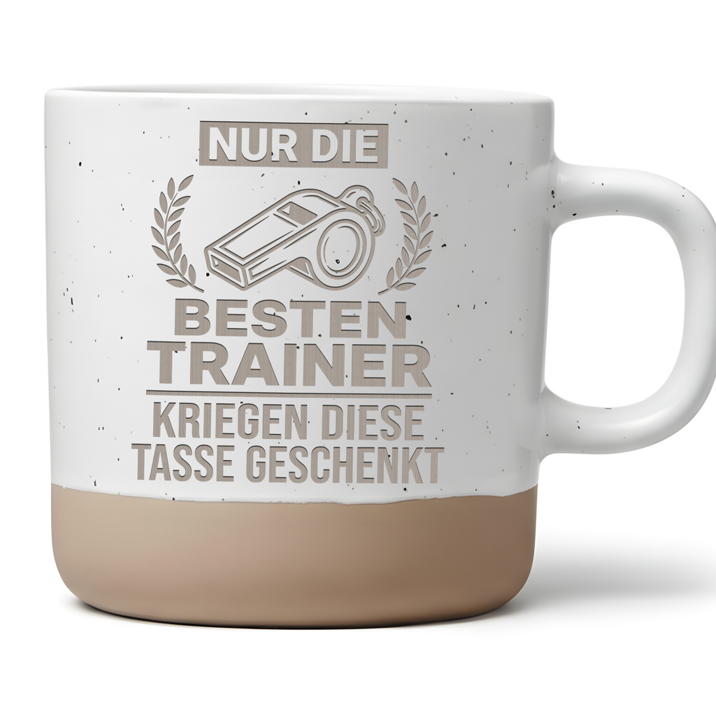 Tasse Bester Trainer Geschenk, Nur die besten Trainer kriegen diese Ta – Bild 1