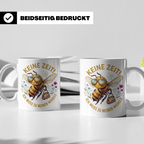 Mädelsabend Tasse mit Spruch 'Keine Zeit ich muss zu meinen  – Weiß [farbe:weiß]