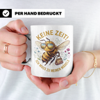 Mädelsabend Tasse mit Spruch 'Keine Zeit ich muss zu meinen  – Weiß [farbe:weiß]