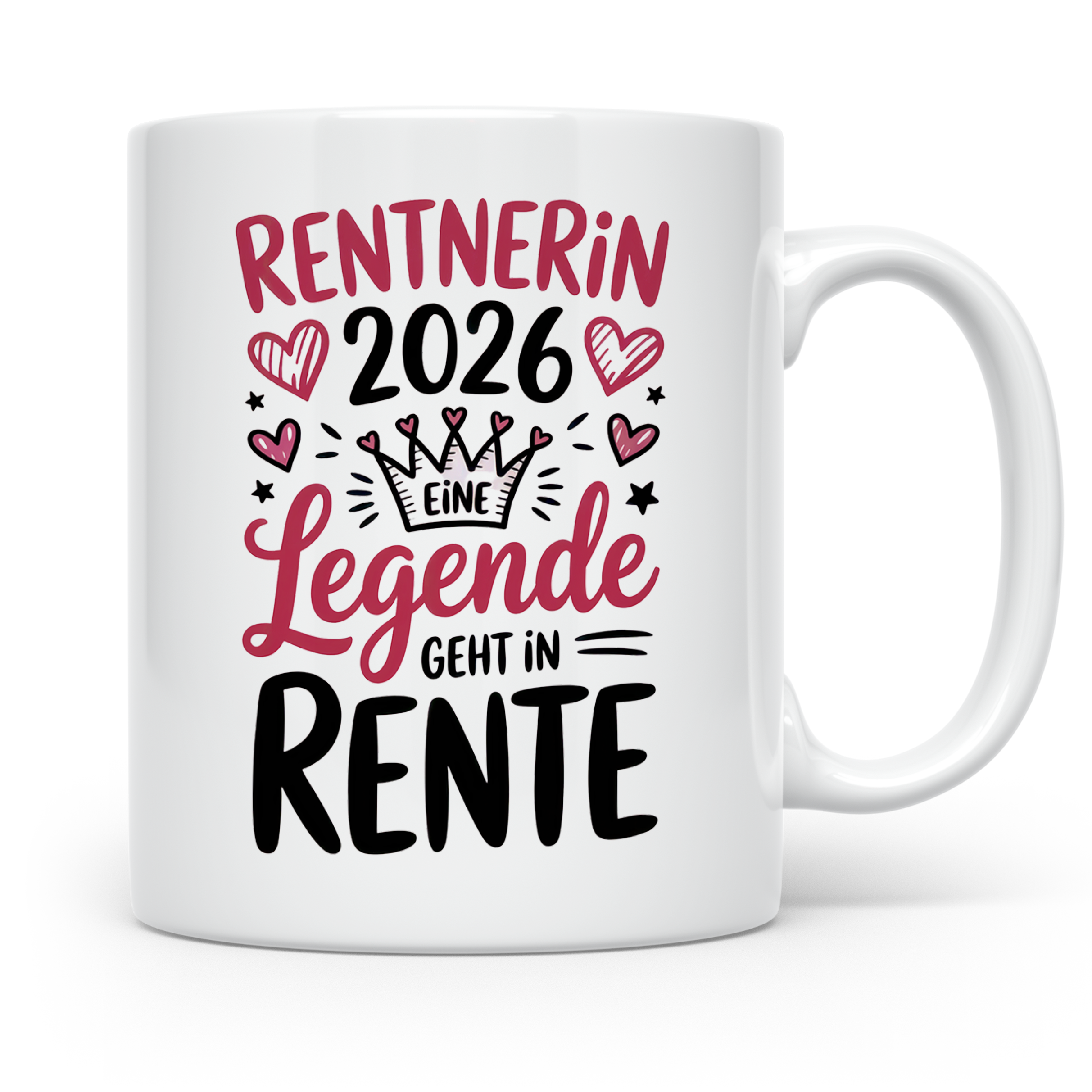 Rentnerin 2026 Legende - Abschiedsgeschenk Kollegin Rente | Ruhestand Geschenkidee