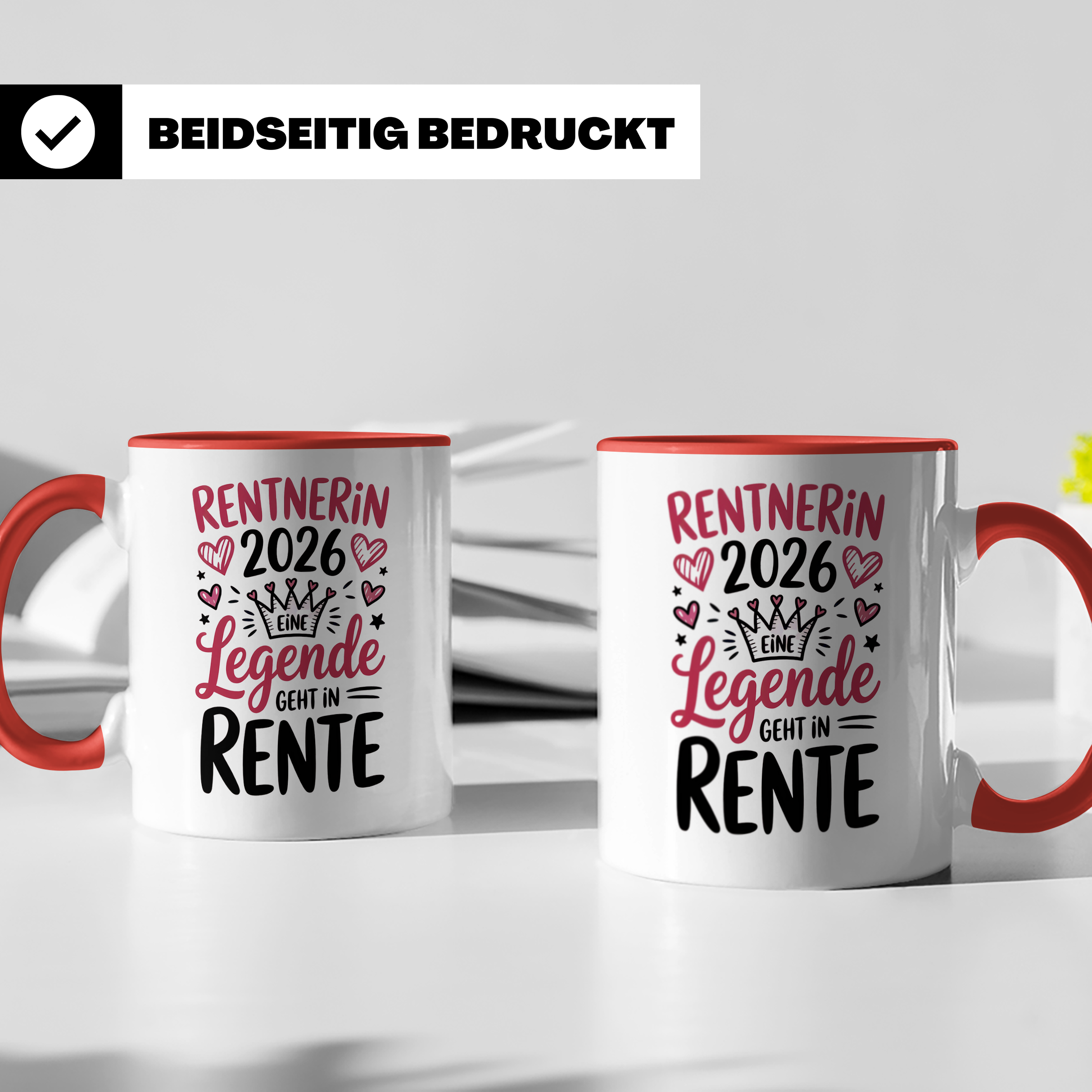 Rentnerin 2026 Legende - Abschiedsgeschenk Kollegin Rente | Ruhestand Geschenkidee