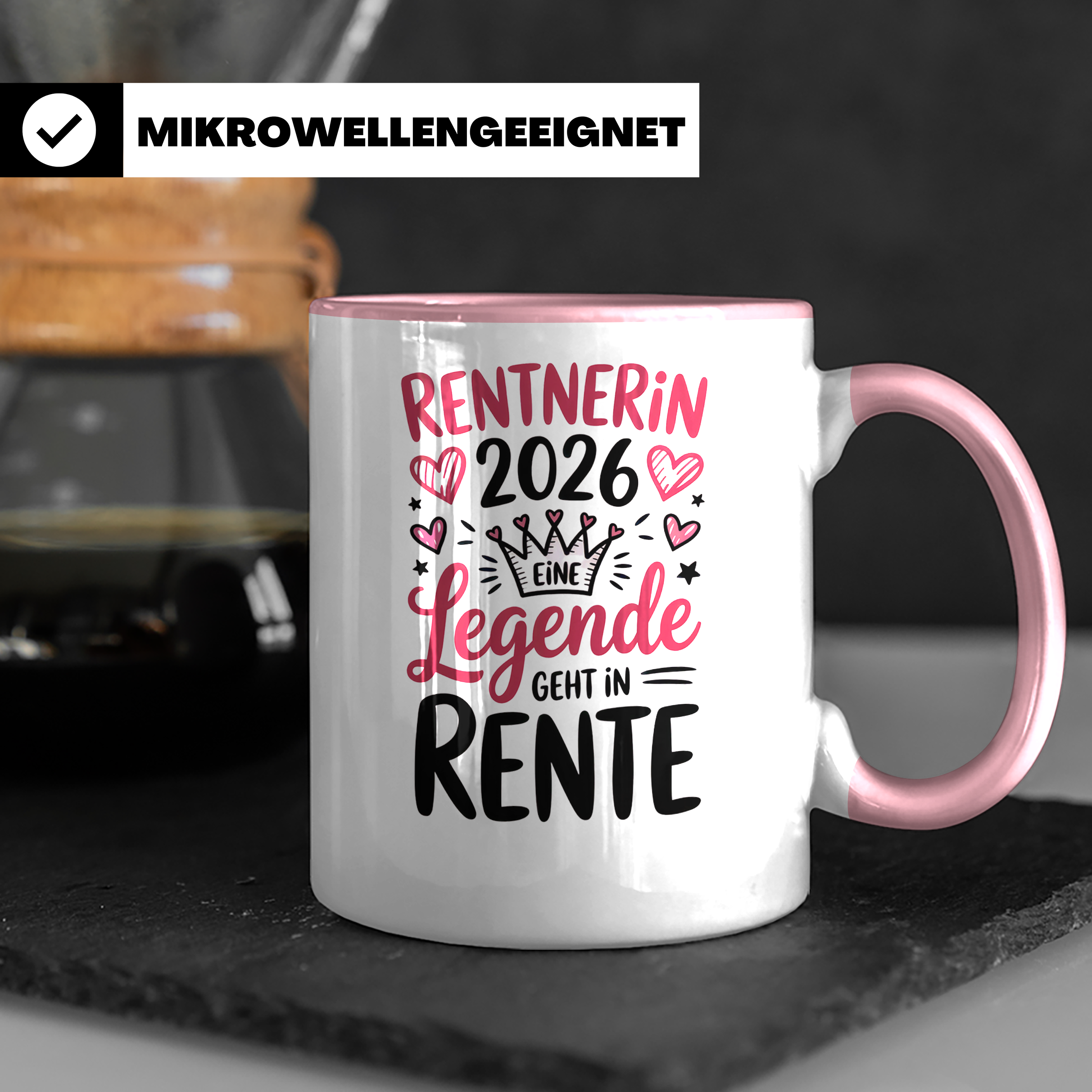 Rentnerin 2026 Legende - Abschiedsgeschenk Kollegin Rente | Ruhestand Geschenkidee