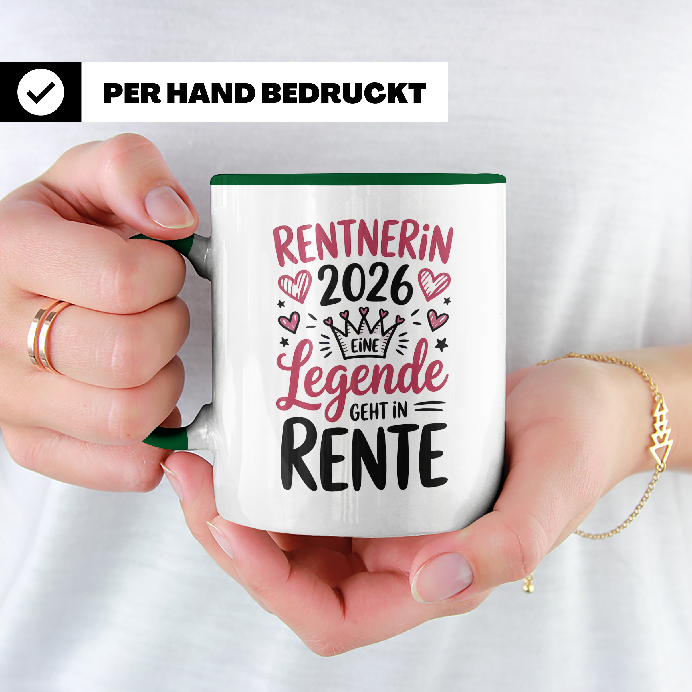 Rentnerin 2026 Legende - Abschiedsgeschenk Kollegin Rente | Ruhestand Geschenkidee