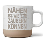 Tasse Nähen ist wie Zaubern können, Näherin Becher Keramik, Geschenk S – Bild 1