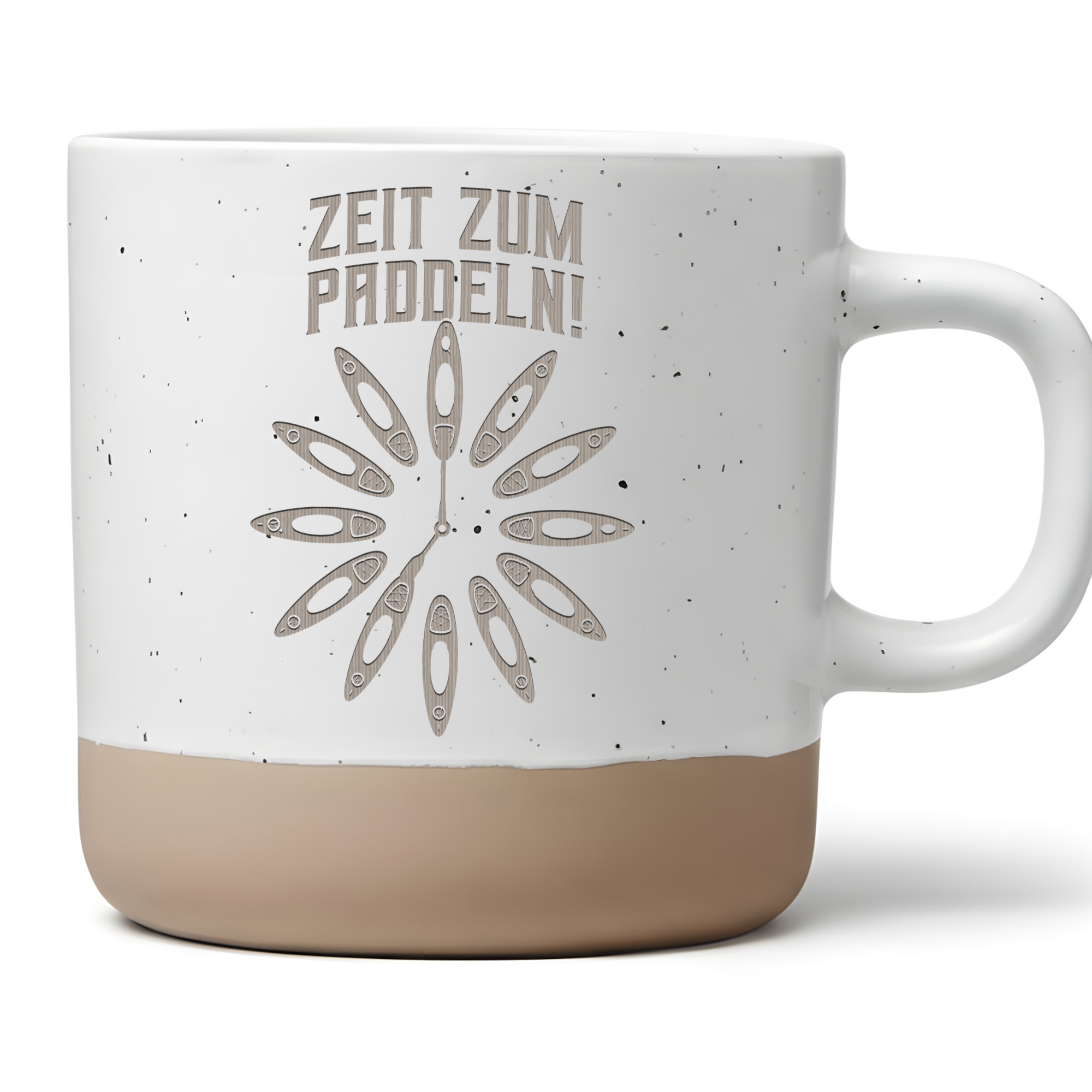 Tasse Zeit zum Paddeln SUP Geschenk Stand Up Paddling Becher Kaffeetas – Bild 1
