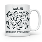 ADHS Tasse lustig Was an Chaos hast du nicht verstanden Kaff – Weiß [farbe:weiß]