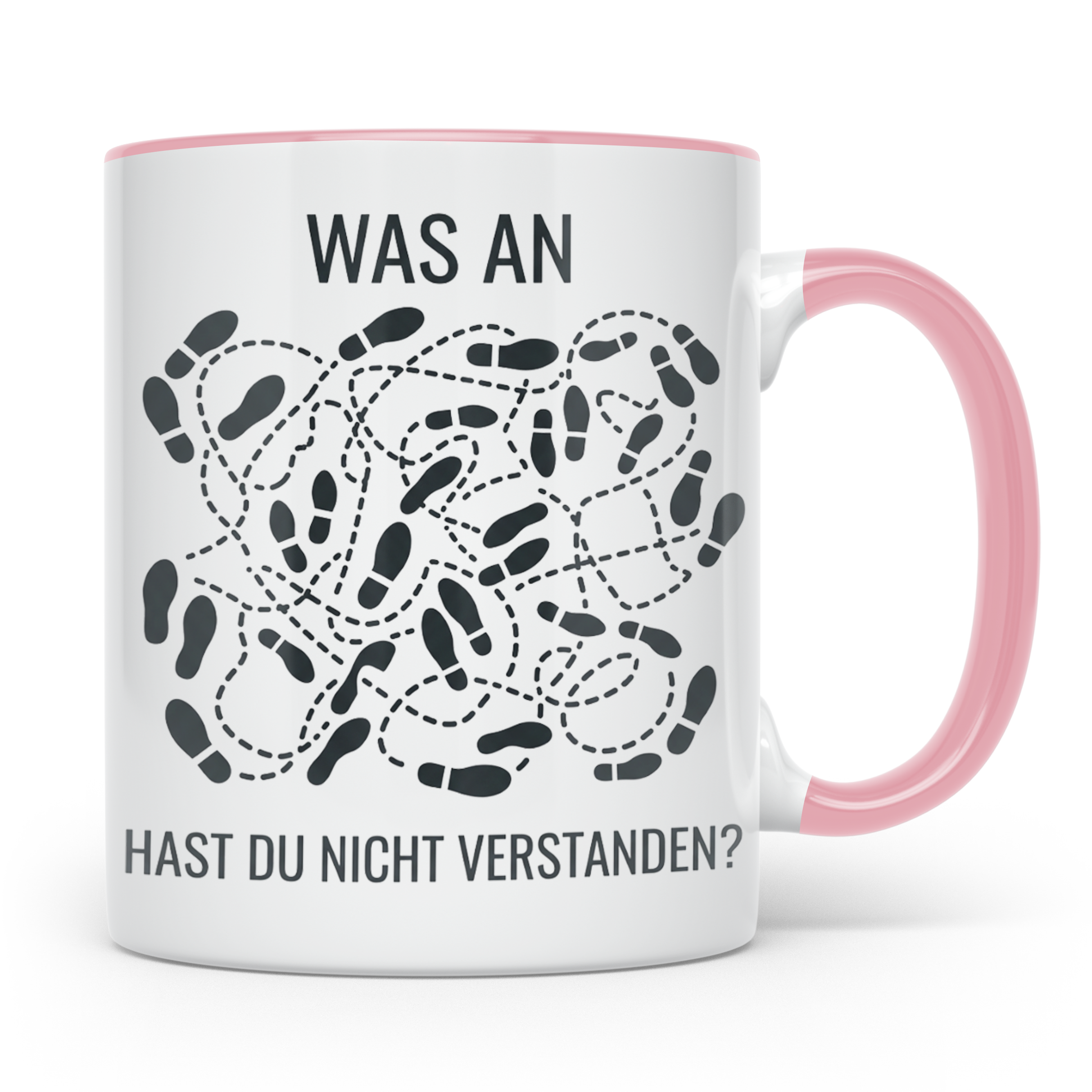 ADHS Tasse lustig Was an Chaos hast du nicht verstanden Kaff – Rosa [farbe:rosa]