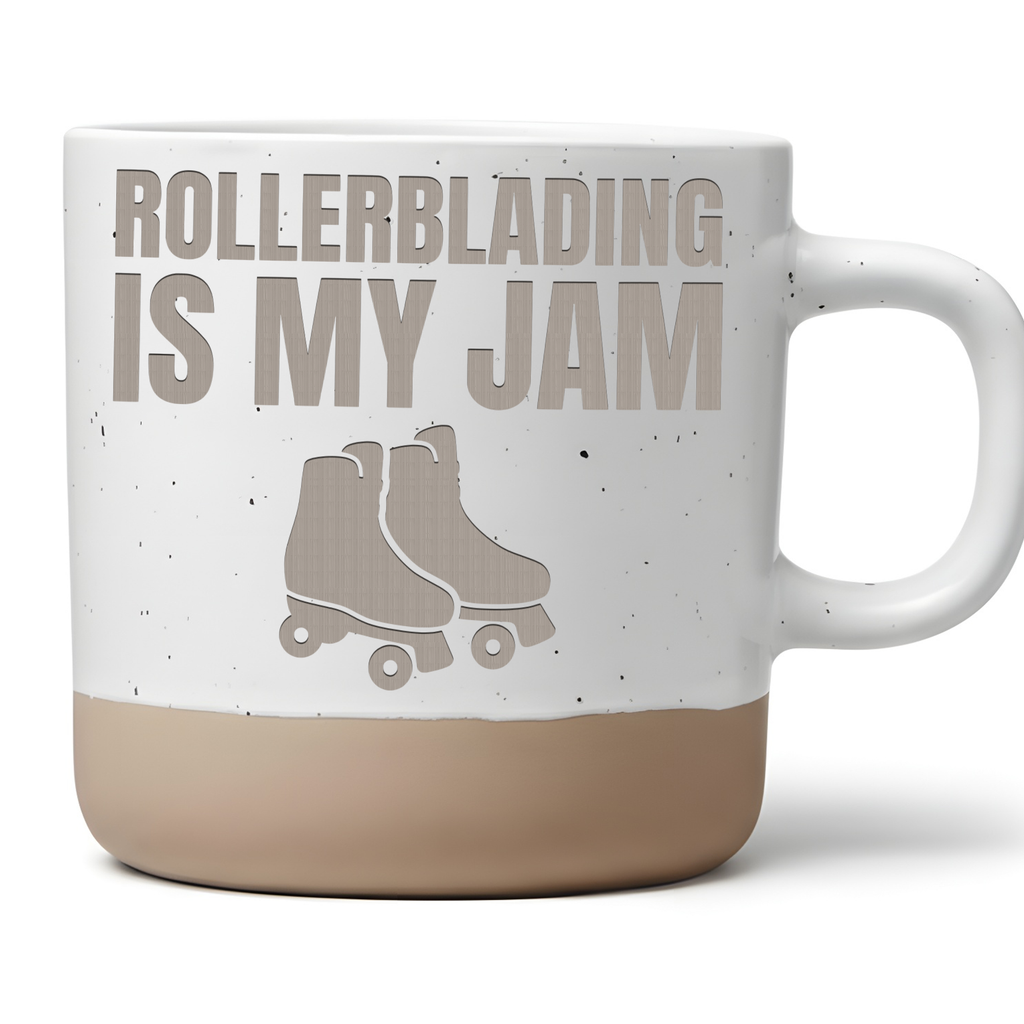 Tasse Rollerblading Is My Jam Geschenk Inlineskater Becher Kaffeetasse – Bild 1