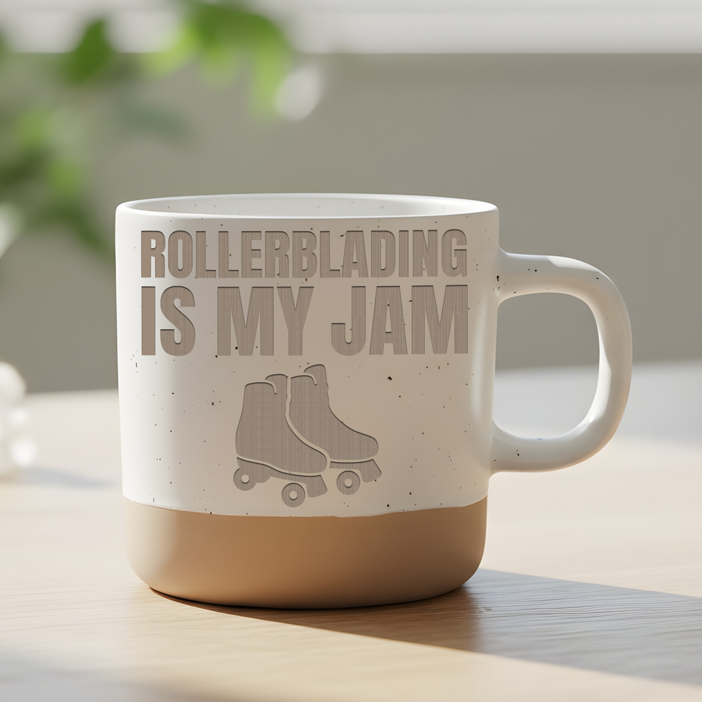 Tasse Rollerblading Is My Jam Geschenk Inlineskater Becher Kaffeetasse – Bild 6