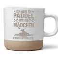 Tasse Ich paddel wie ein Mädchen Geschenk Kajakfahrerin Becher Kaffeet – Bild 1