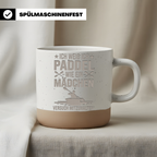 Tasse Ich paddel wie ein Mädchen Geschenk Kajakfahrerin Becher Kaffeet – Bild 3