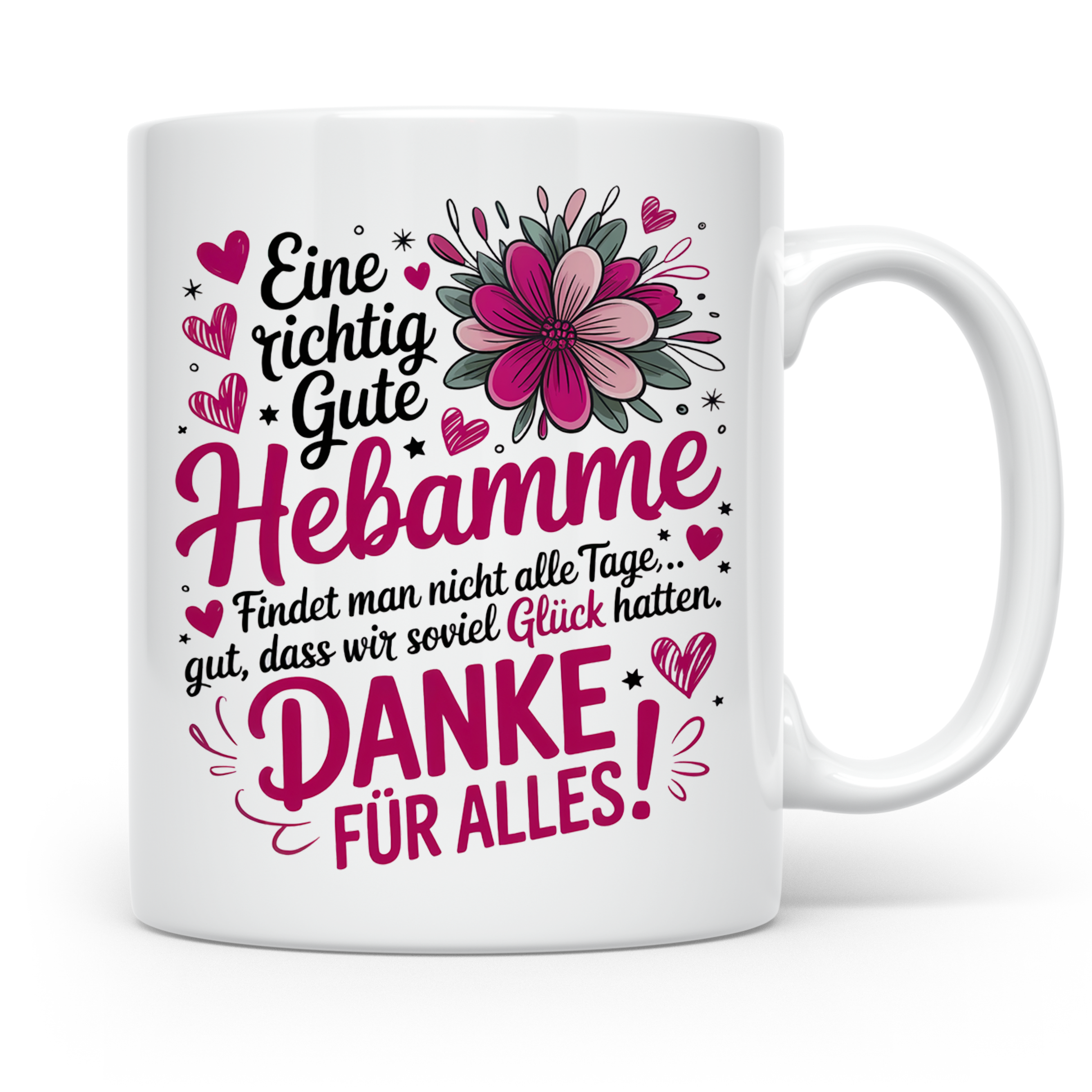 Danke Hebamme Abschied - Wertschätzung Geschenk | Beste Hebamme der Welt Tasse