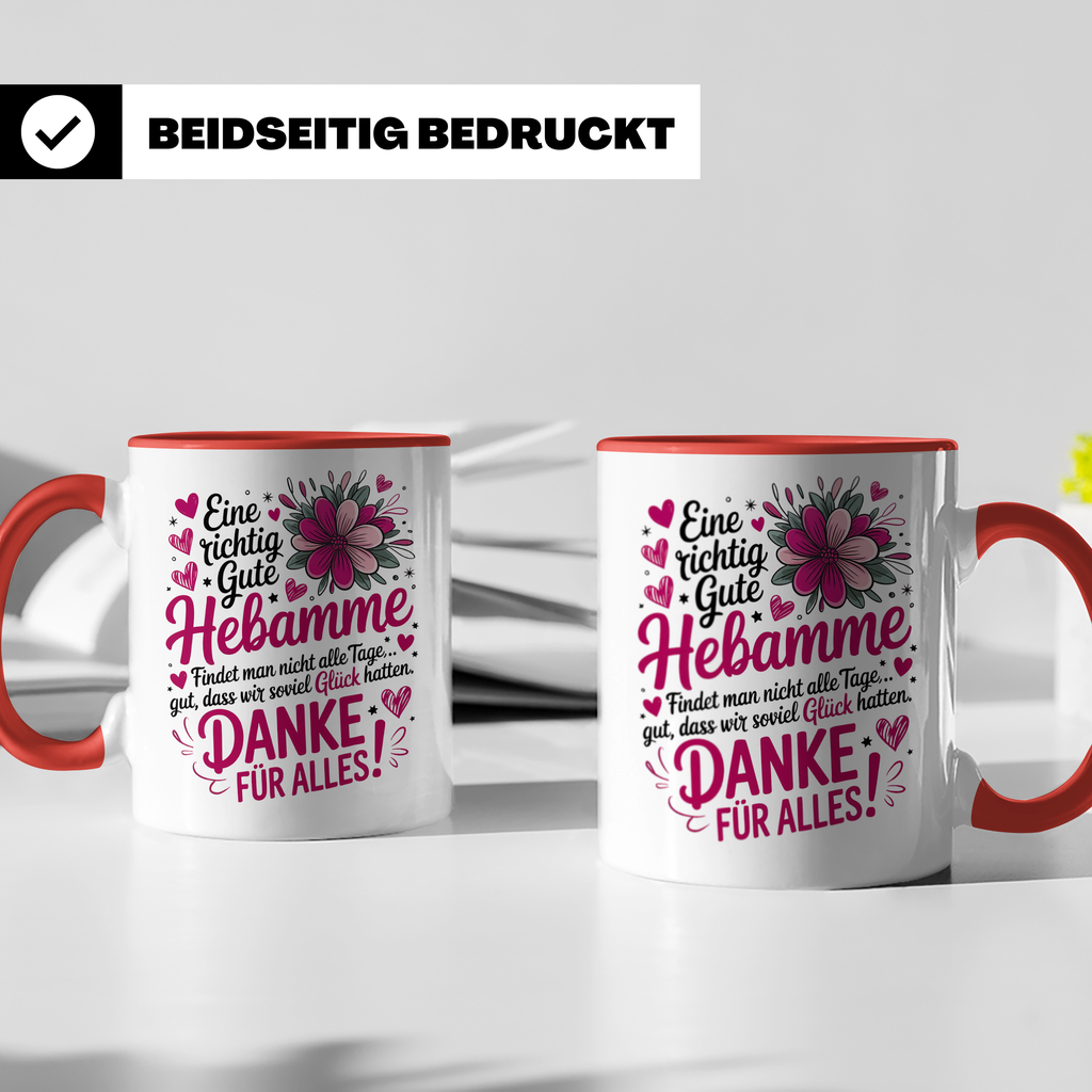 Danke Hebamme Abschied - Wertschätzung Geschenk | Beste Hebamme der Welt Tasse