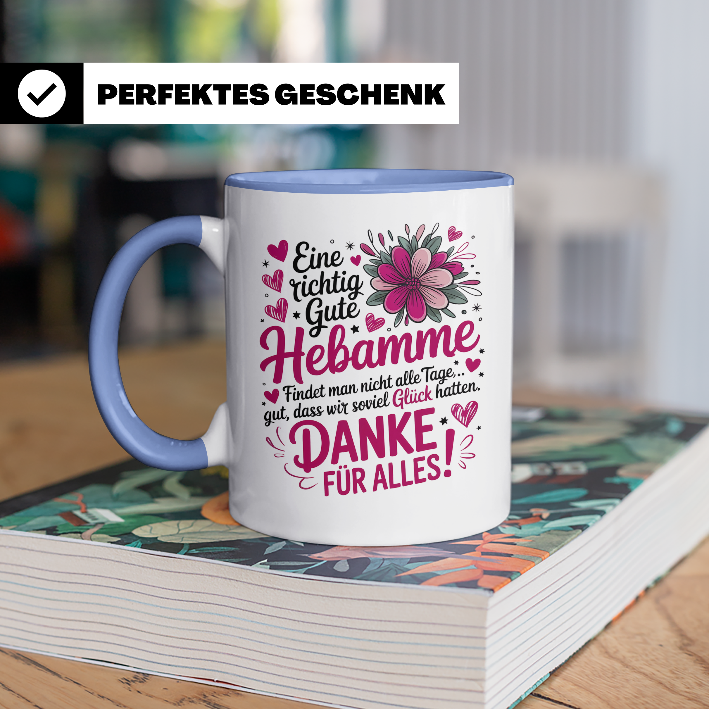 Danke Hebamme Abschied - Wertschätzung Geschenk | Beste Hebamme der Welt Tasse