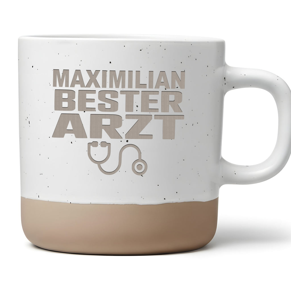 Personalisierte Arzt Tasse – Geschenk für Ärzte & Mediziner, Bester Arzt Motiv mit Wunschname, perfekte Geschenkidee