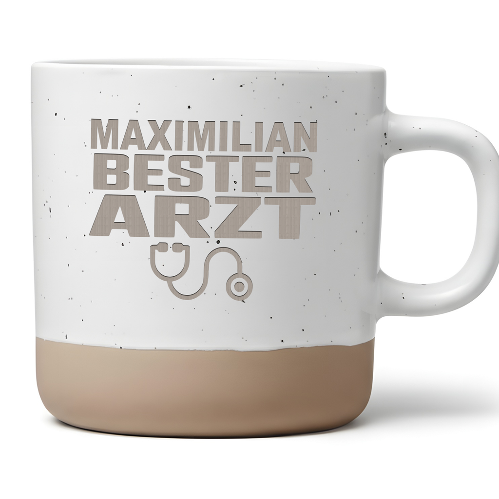 Personalisierte Arzt Tasse – Geschenk für Ärzte & Mediziner, Bester Arzt Motiv mit Wunschname, perfekte Geschenkidee