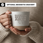 Personalisierte Arzt Tasse – Geschenk für Ärzte & Mediziner, Bester Arzt Motiv mit Wunschname, perfekte Geschenkidee