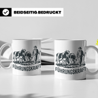 Führungskraft Tasse für Landwirt & Bauer mit Kühen, Lustiges – Weiß [farbe:weiß]