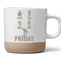 Tasse Friday Wing Foil Geschenk Surfer Becher Kaffeetasse Foiling Woch – Bild 1