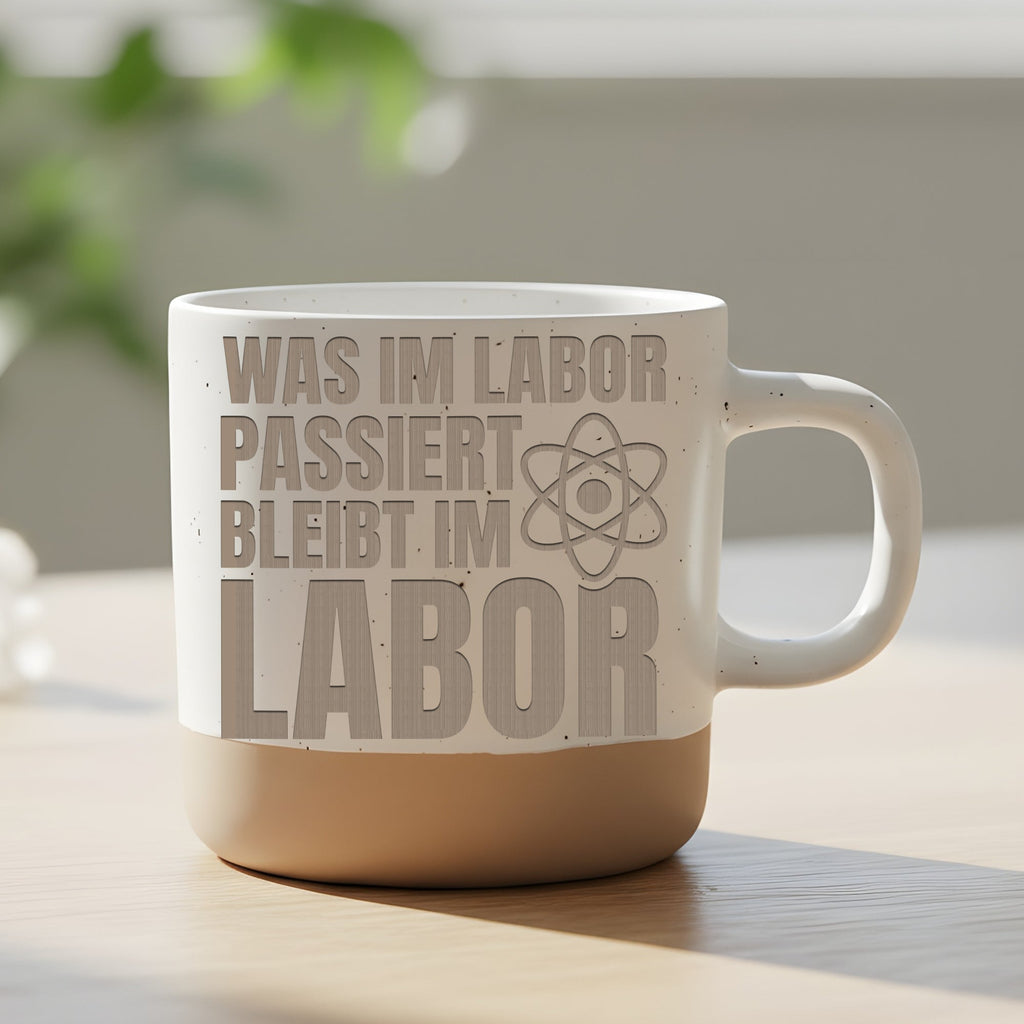 Tasse Was im Labor passiert bleibt im Labor Geschenk Chemiker Becher K – Bild 6