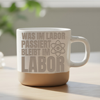 Tasse Was im Labor passiert bleibt im Labor Geschenk Chemiker Becher K – Bild 6