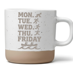Tasse Friday Kanu Geschenk Paddler Becher Kaffeetasse Kanadier Wochent – Bild 1