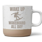 Tasse Wakeboard Geschenk Wakeboarder Becher Kaffeetasse Wakeup Wakeboa – Bild 1