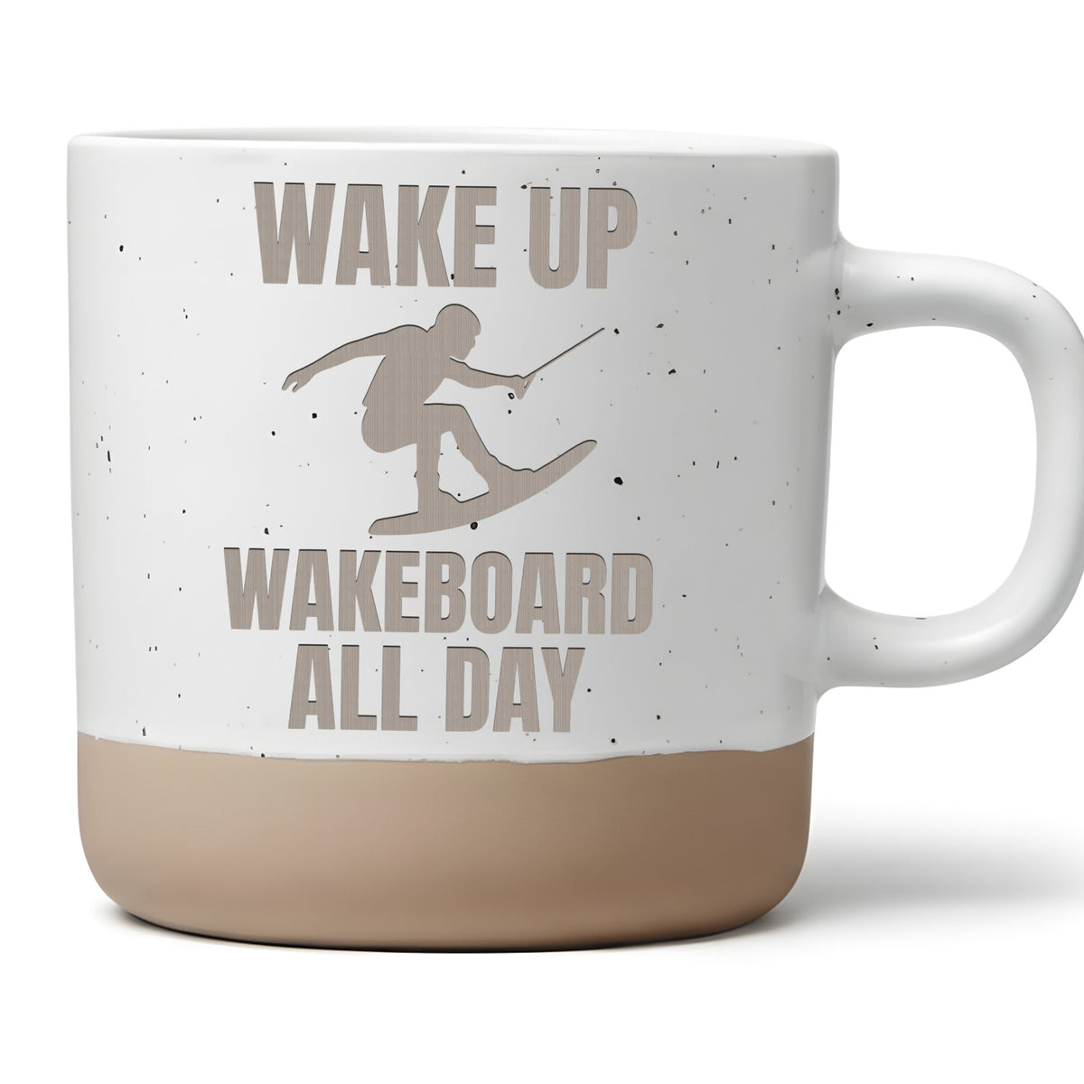 Tasse Wakeboard Geschenk Wakeboarder Becher Kaffeetasse Wakeup Wakeboa – Bild 1