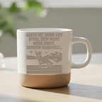 Tasse Rente ist wenn der Stuhl schaukelt Geschenk Rentner Becher Kaffe – Bild 6
