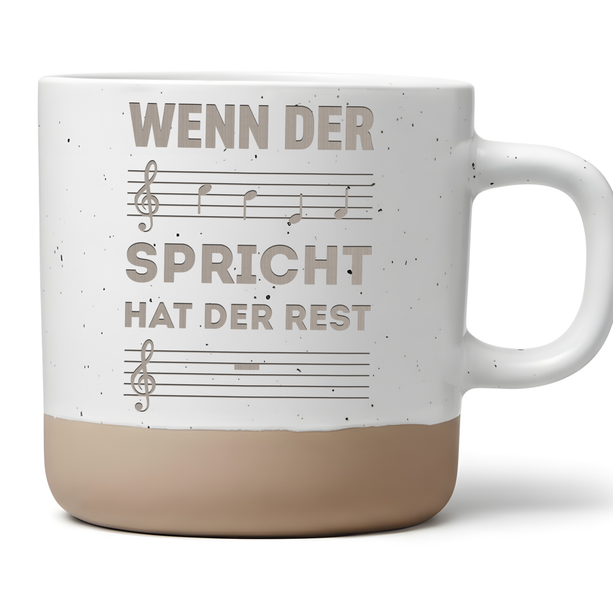 Tasse Wenn der spricht hat der Rest Pause Geschenk Dirigent Becher Kaf – Bild 1