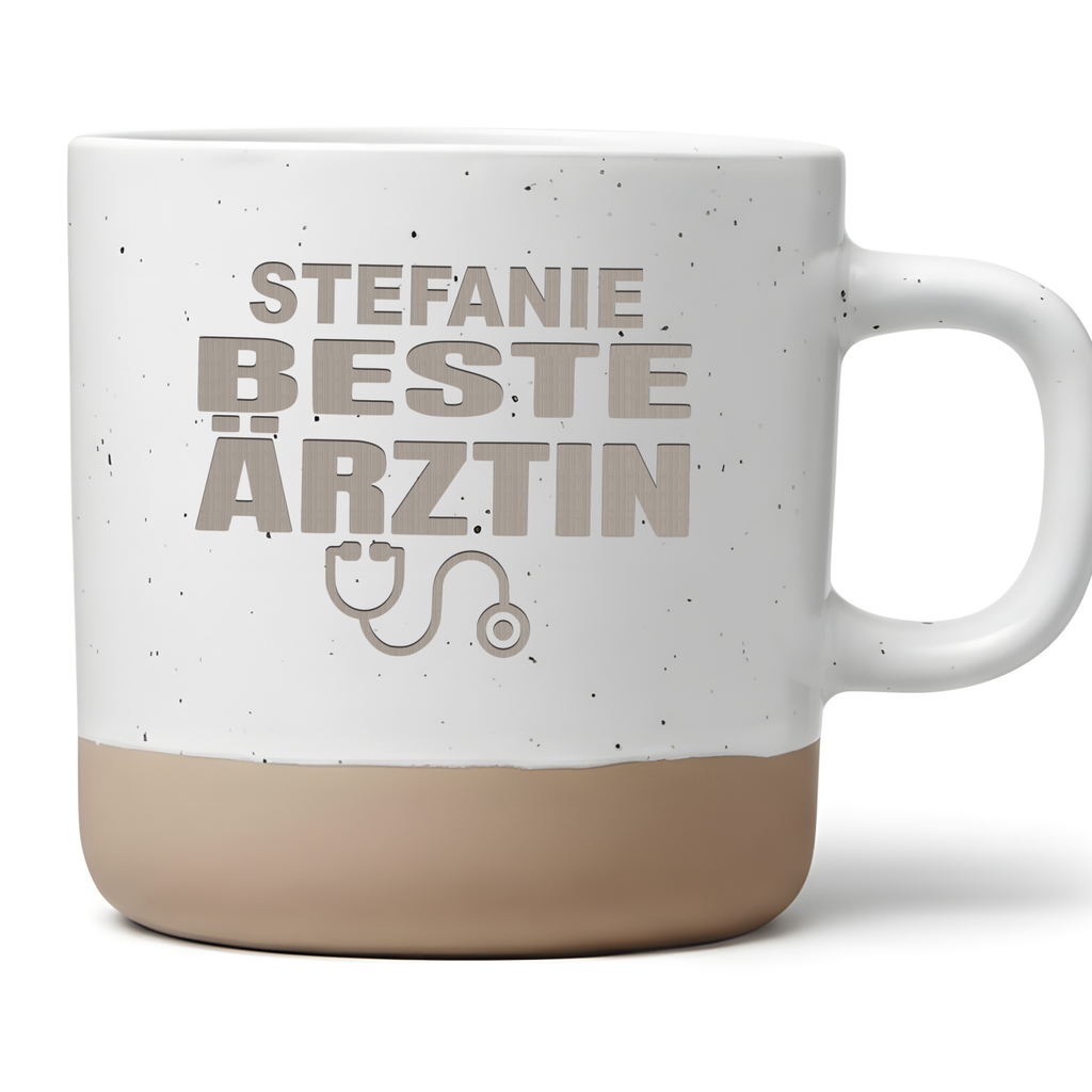 Personalisierte Ärztin Tasse – Geschenk für Medizinerinnen, Beste Ärztin Motiv mit Wunschname, perfekte Geschenkidee