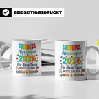 Kita Abgänger 2026 Tasse, Geschenk Abschied Kindergarten, Vo – Weiß [farbe:weiß]