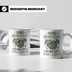 Abschied Grundschule Tasse mit Faultier Spruch | Geschenk fü – Weiß [farbe:weiß]