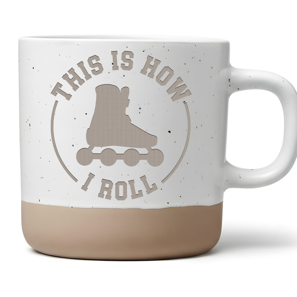 Tasse This Is How I Roll Geschenk Inlineskater Becher Kaffeetasse Skat – Bild 1