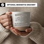 Tasse Querflöte Alles andere sind Begleitinstrumente Geschenk Flötist  – Bild 2